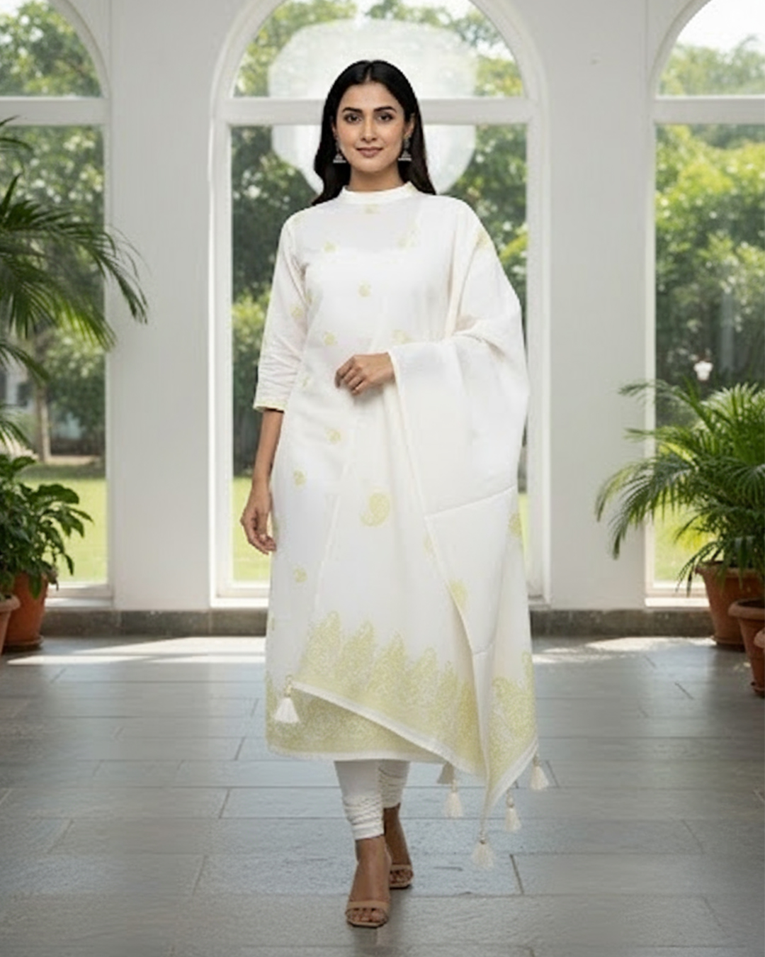 Cotton Two-Piece Suit Sets